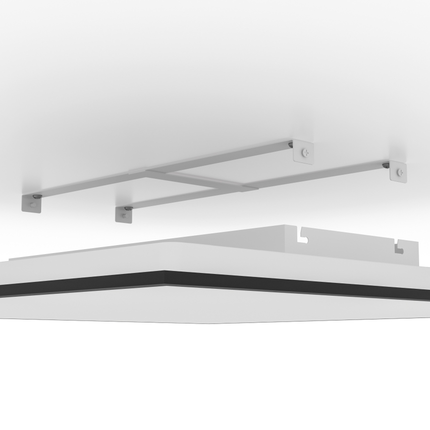 Eglo - LED RGBW himmennettävä pinta-asennettava LED-paneeli/33W/230V 2700-6500K 60x60 cm musta