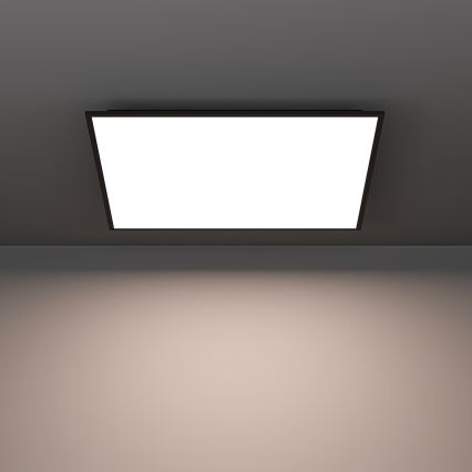 Eglo - LED RGBW himmennettävä pinta-asennettava LED-paneeli/33W/230V 2700-6500K 60x60 cm musta