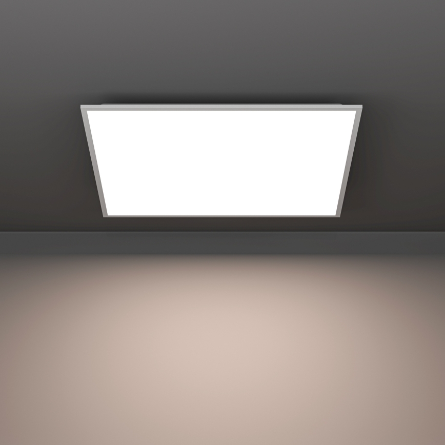 Eglo - LED RGBW himmennettävä pinta-asennettava paneeli LED/33W/230V 2700-6500K 60x60 cm valkoinen