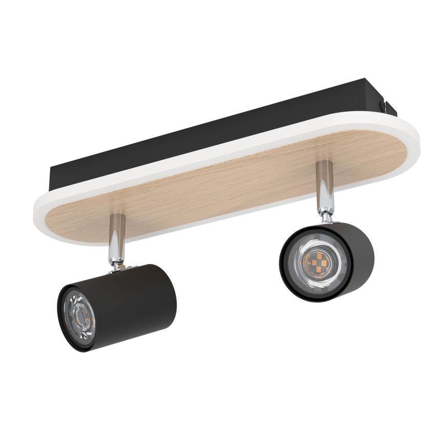 Eglo - LED-kohdevalaisin LED/12W/230V ruskea/musta
