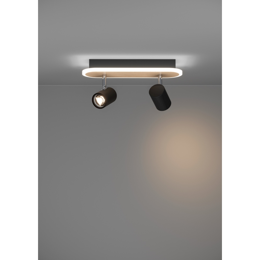 Eglo - LED-kohdevalaisin LED/12W/230V ruskea/musta