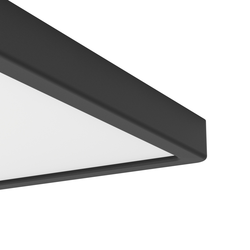 Eglo - LED RGBW himmennettävä kylpyhuoneen kattovalaisin LED/17,8W/230V 2700-6500K 39x39 cm IP44 musta