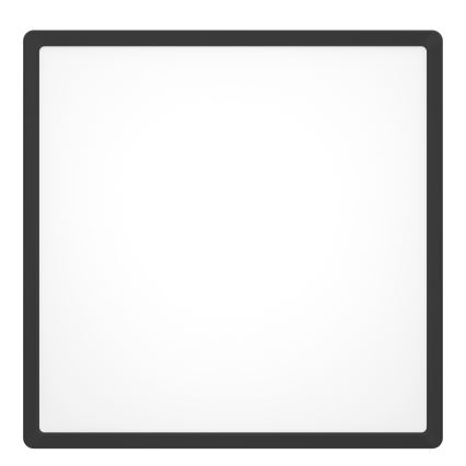 Eglo - LED RGBW himmennettävä kylpyhuoneen kattovalaisin LED/17,8W/230V 2700-6500K 39x39 cm IP44 musta