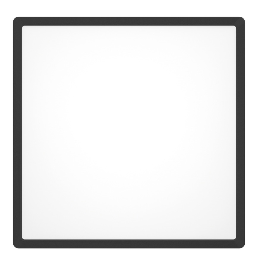 Eglo - LED RGBW himmennettävä kylpyhuoneen kattovalaisin LED/17,8W/230V 2700-6500K 39x39 cm IP44 musta