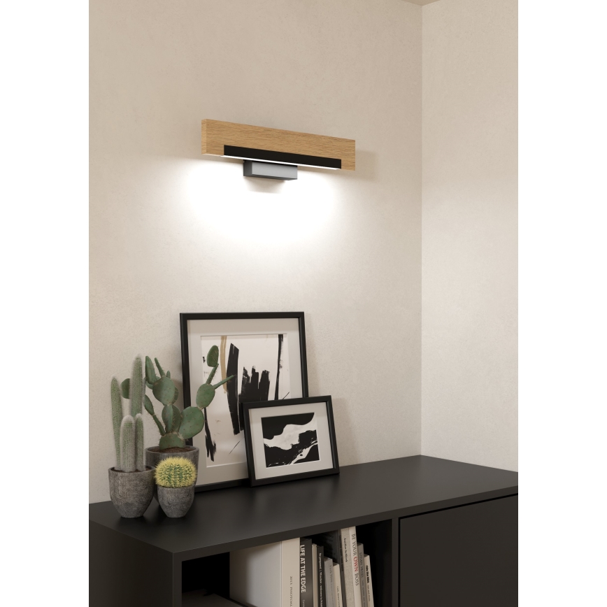 Eglo - Himmennettävä LED-seinävalaisin LED/9,6W/230V 3000K musta/beige