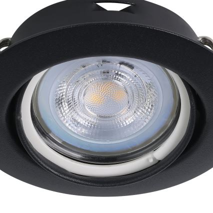 Eglo - SETTI 3x LED upotettava valo 1xGU10/4W/230V musta