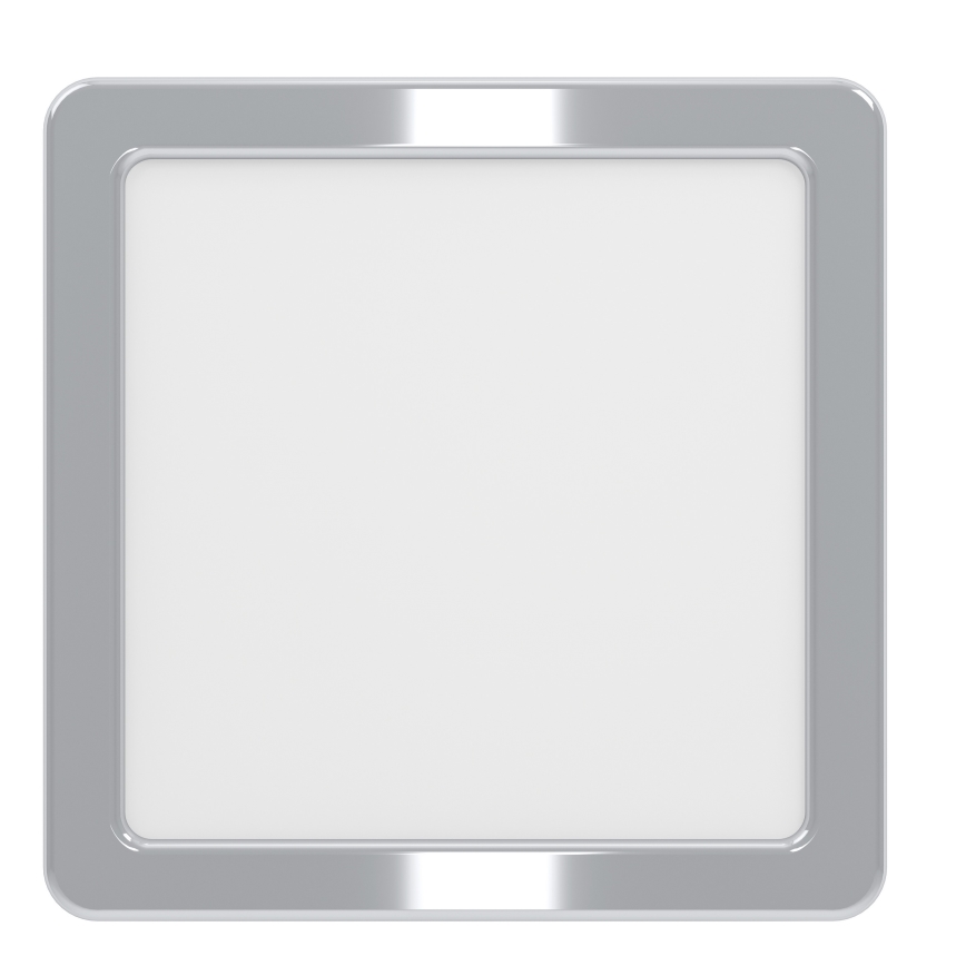 Eglo - LED-kylpyhuoneen kattovalaisin LED/7W/230V 2700/4000/6500K 15x15 cm IP44 kiiltävä kromi