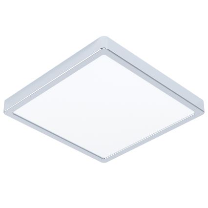 Eglo - LED-kylpyhuoneen kattovalaisin LED/13 W/230 V 2700/4000/6500 K 29 x 29 cm IP44 kiiltävä kromi