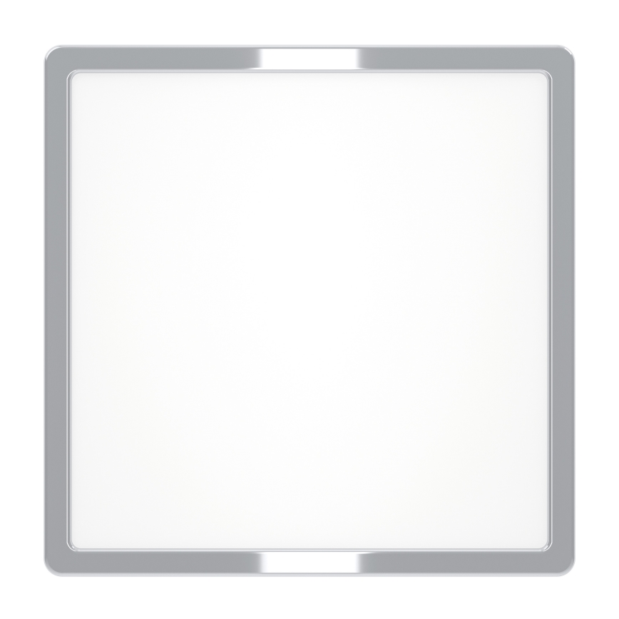 Eglo - LED-kylpyhuoneen kattovalaisin LED/13 W/230 V 2700/4000/6500 K 29 x 29 cm IP44 kiiltävä kromi