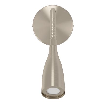 Eglo - LED-joustava seinävalaisin USB-liitännällä LED/3,8W/230V mattakromi