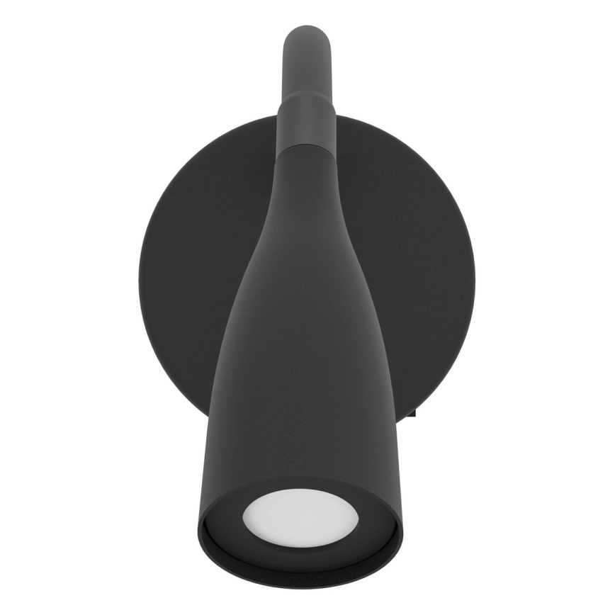 Eglo - Taipuisa LED-seinävalaisin LED/3,8W/230V musta
