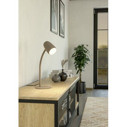 Eglo - Pöytälamppu 1xE14/18W/230V kermanvärinen