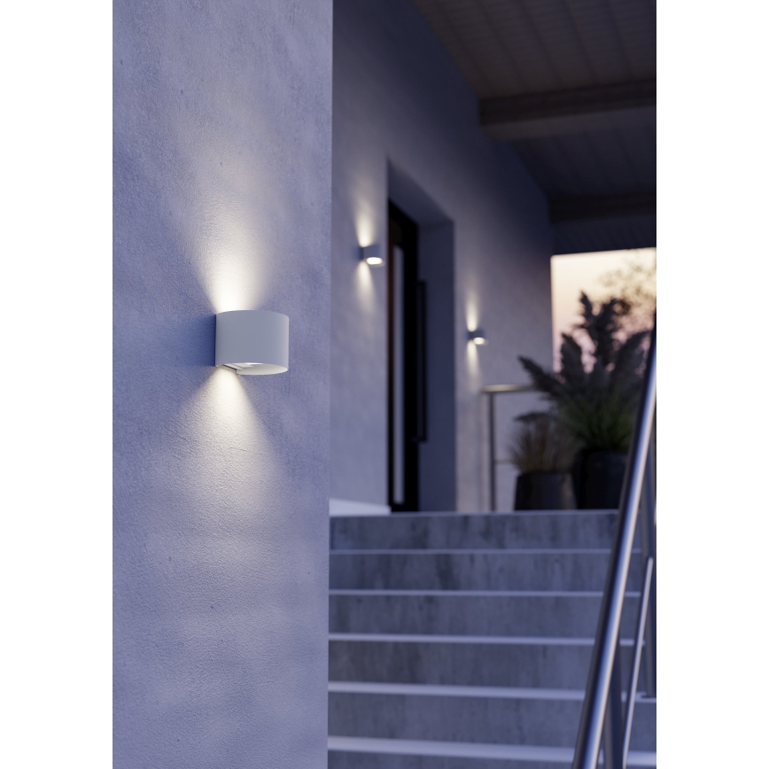 Eglo - LED Ulkoseinävalaisin 2xLED/2,8W/230V IP54 valkoinen