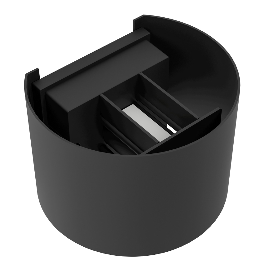 Eglo - LED-ulkoseinävalaisin 2xLED/2,8W/230V IP54 musta