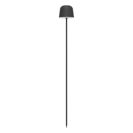 Eglo - himmennettävä ladattava LED-pöytävalaisin ulkokäyttöön, kosketusohjaus LED/1,8W/5V 2500/3000/4000K 2500 mAh IP54 musta