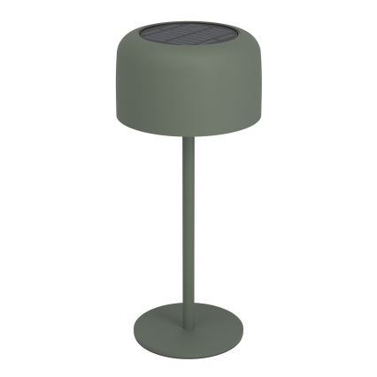 Eglo - LED-aurinkokennolla ladattava kosketusohjattu pöytälamppu LED/2,8W/3,7V 1800 mAh IP44 vihreä