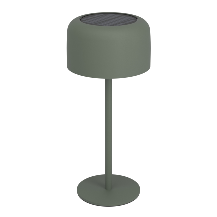 Eglo - LED-aurinkokennolla ladattava kosketusohjattu pöytälamppu LED/2,8W/3,7V 1800 mAh IP44 vihreä