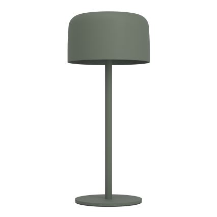 Eglo - LED-aurinkokennolla ladattava kosketusohjattu pöytälamppu LED/2,8W/3,7V 1800 mAh IP44 vihreä