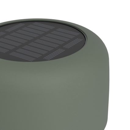 Eglo - LED-aurinkokennolla ladattava kosketusohjattu pöytälamppu LED/2,8W/3,7V 1800 mAh IP44 vihreä