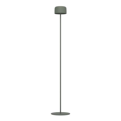 Eglo - LED aurinkokennolla ladattava kosketusohjattu lattiavalaisin LED/2,8W/3,7V 1800 mAh IP44 vihreä