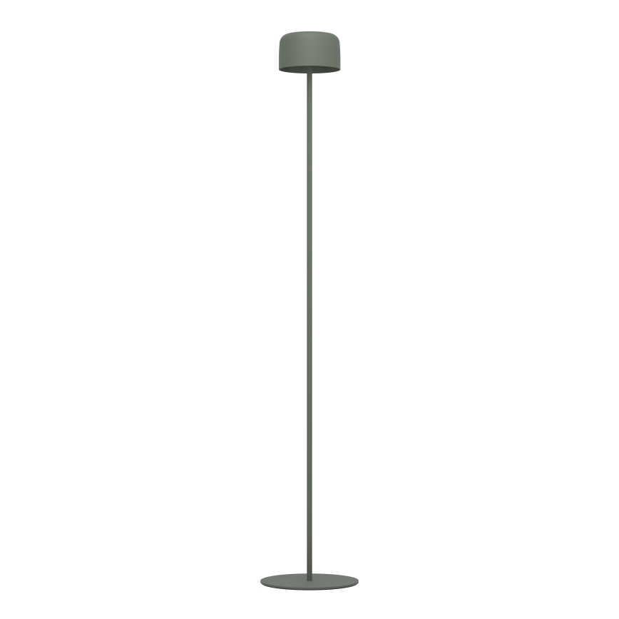 Eglo - LED aurinkokennolla ladattava kosketusohjattu lattiavalaisin LED/2,8W/3,7V 1800 mAh IP44 vihreä