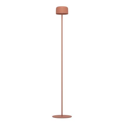 Eglo - LED-aurinkokennolla ladattava kosketusohjattu lattiavalaisin LED/2,8W/3,7V 1800 mAh IP44 oranssi