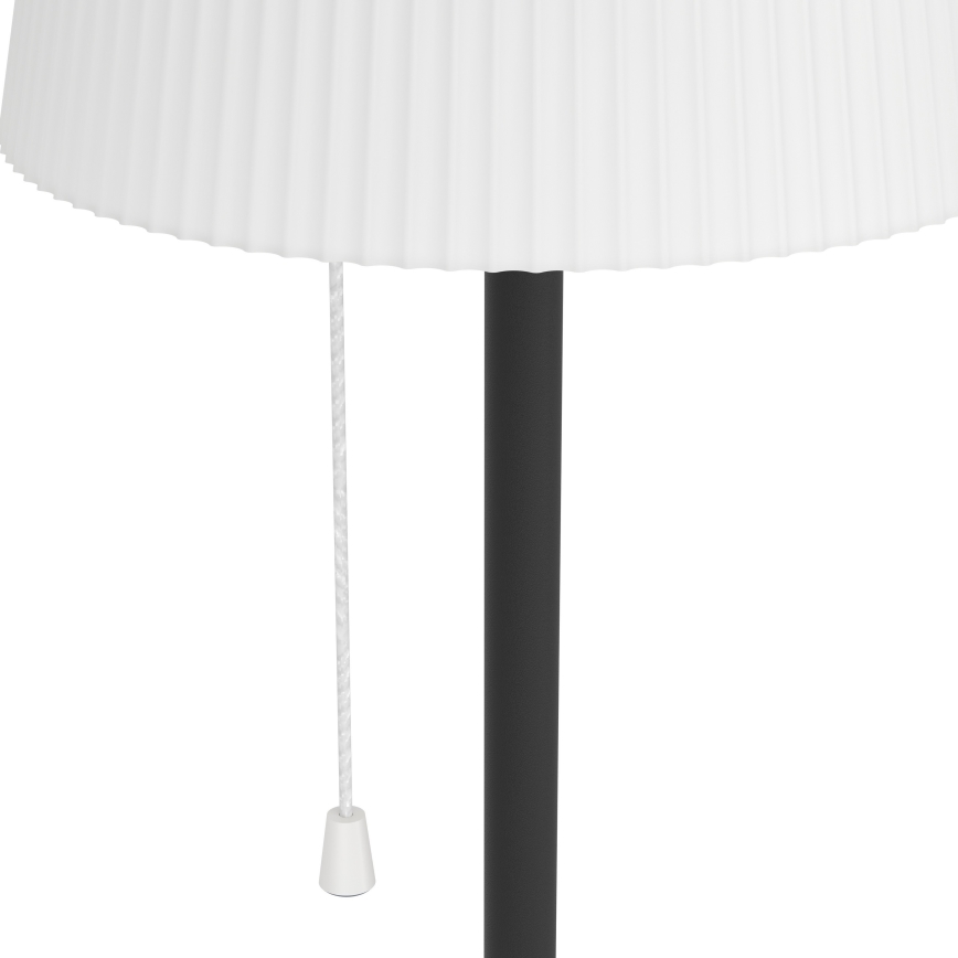 Eglo - LED aurinkokennolla ladattava pöytävalaisin LED/2,3W/3,7V 3000/4000/6500K 1800 mAh IP44 musta