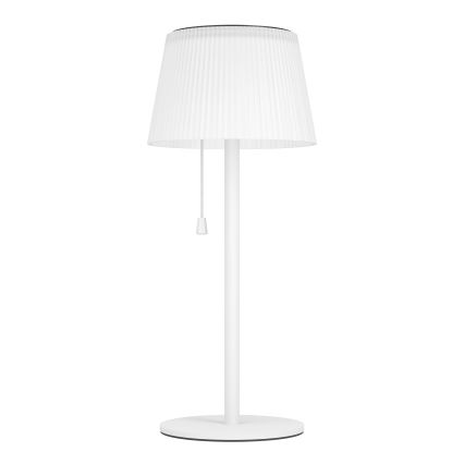 Eglo - aurinkokennolla ladattava LED-pöytälamppu LED/2,3W/3,7V 3000/4000/6500K 1800 mAh IP44 valkoinen