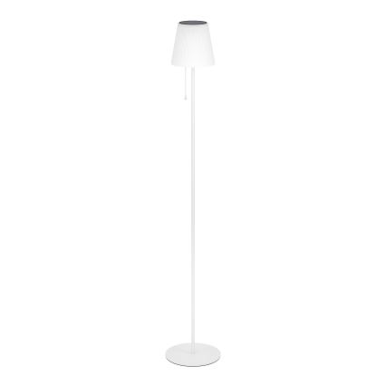 Eglo - LED-aurinkokennolla ladattava lattiavalaisin LED/2,3W/3,7V 3000/4000/6500K 1800 mAh IP44 valkoinen