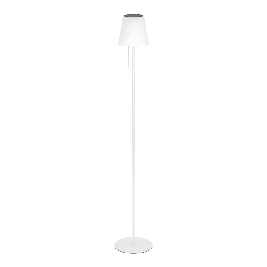 Eglo - LED-aurinkokennolla ladattava lattiavalaisin LED/2,3W/3,7V 3000/4000/6500K 1800 mAh IP44 valkoinen