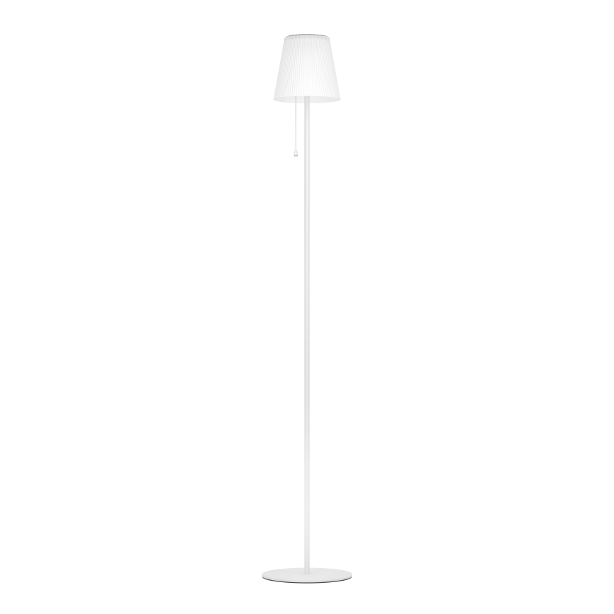 Eglo - LED-aurinkokennolla ladattava lattiavalaisin LED/2,3W/3,7V 3000/4000/6500K 1800 mAh IP44 valkoinen