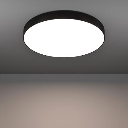 Eglo - LED RGBW himmennettävä kattovalaisin LED/36,5W/230V 2700-6500K halkaisija 69 cm musta