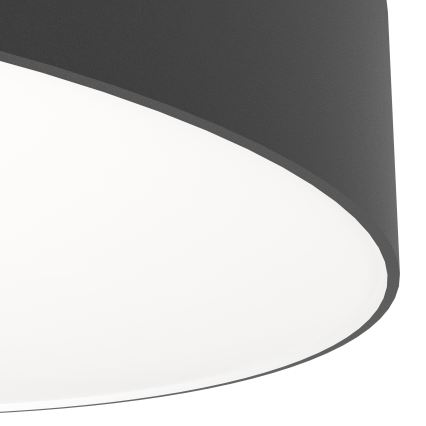 Eglo - LED RGBW himmennettävä kattovalaisin LED/36,5W/230V 2700-6500K halkaisija 69 cm musta