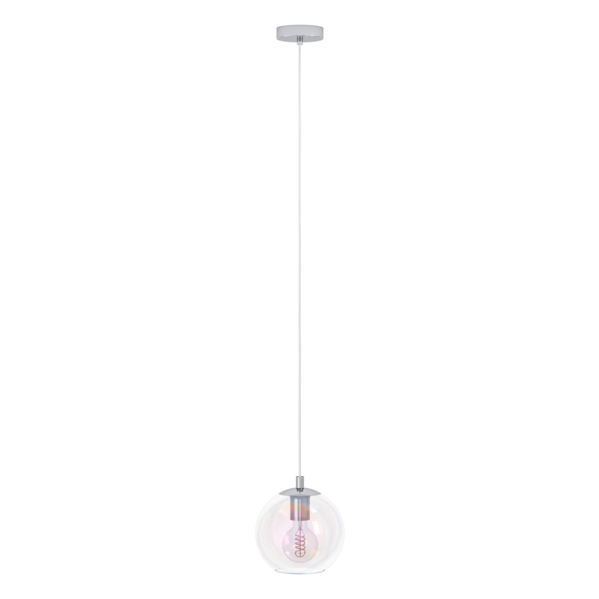 Eglo - Riippuvalaisin vaijerilla 1xE27/60W/230V kiiltävä kromi