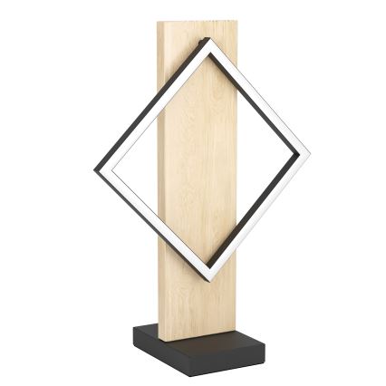 Eglo - LED-pöytälamppu LED/13W/230V musta/beige