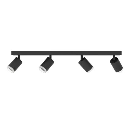 Eglo - LED RGBW himmennettävä kohdevalaisin 4xLED/3,7W/230V 2700-6500K musta