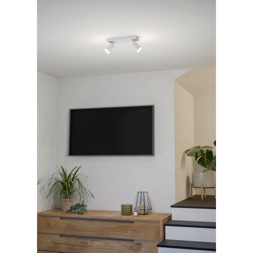 Eglo - LED RGBW himmennettävä kohdevalaisin 2xLED/3,7W/230V 2700-6500K valkoinen