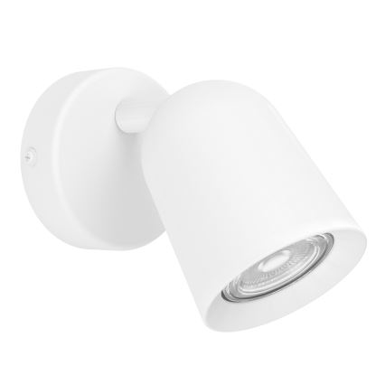 Eglo - Seinään asennettava kohdevalaisin 1xGU10/5W/230V valkoinen