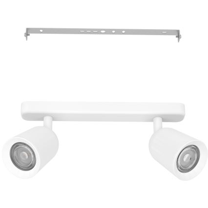Eglo - Kohdevalaisin 2xGU10/10W/230V, valkoinen