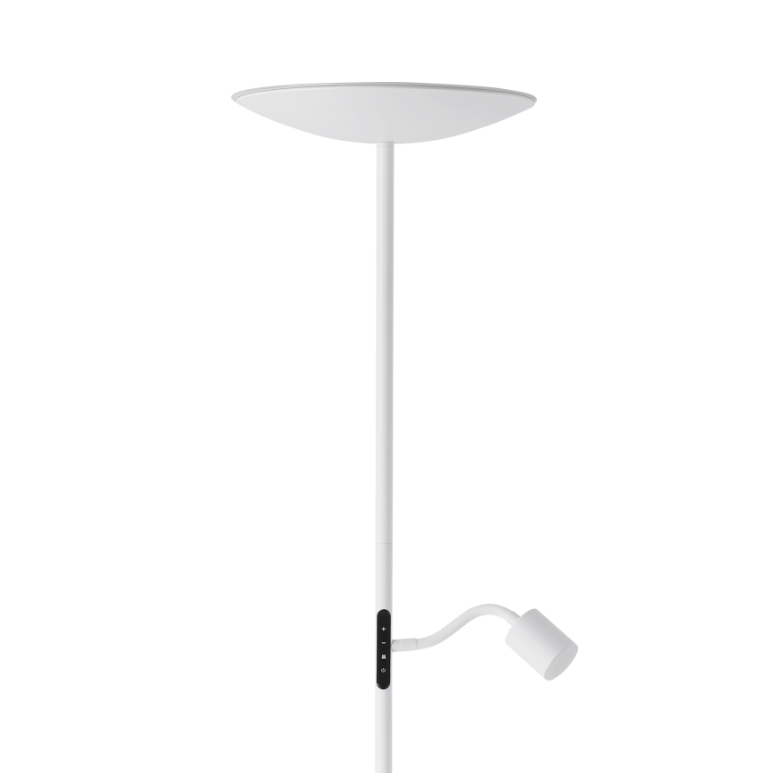 Eglo - himmennettävä LED-lattiavalaisin LED/26,5W/230V + LED/4W valkoinen