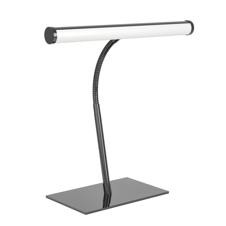 Eglo - LED kosketusohjattu himmennettävä pöytälamppu LED/5W/230V 2700/4000/6500K musta kromi