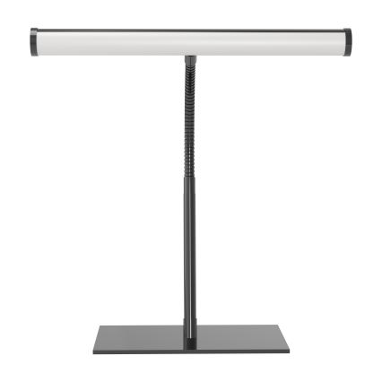 Eglo - LED kosketusohjattu himmennettävä pöytälamppu LED/5W/230V 2700/4000/6500K musta kromi