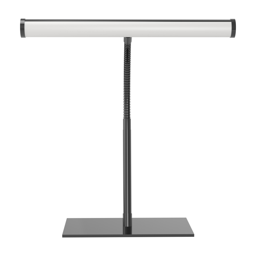 Eglo - LED kosketusohjattu himmennettävä pöytälamppu LED/5W/230V 2700/4000/6500K musta kromi