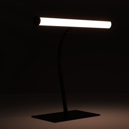 Eglo - LED kosketusohjattu himmennettävä pöytälamppu LED/5W/230V 2700/4000/6500K musta kromi