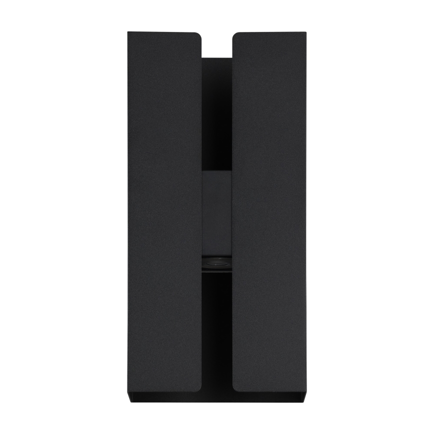 Eglo - LED-ulko­seinävalaisin, 2×LED, 4 W, 230 V, 2700/4000/6000 K valon värilämpötilavaihtoehdot. IP44, musta