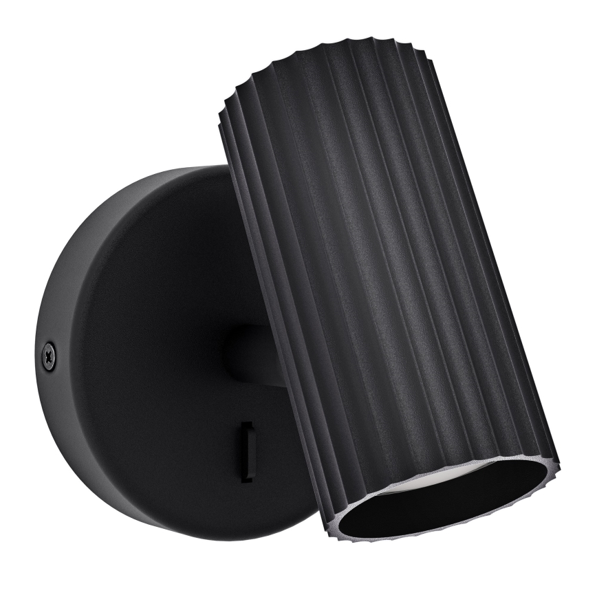 Eglo - Seinäspotti 1xGU10/5W/230V musta