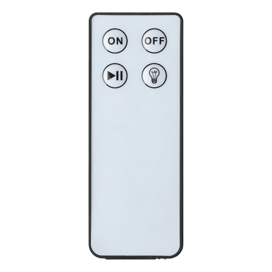 Eglo - Setti 3x RGB-LED-ulkovalaisin LED/1W/230V IP44 musta + kaukosäädin