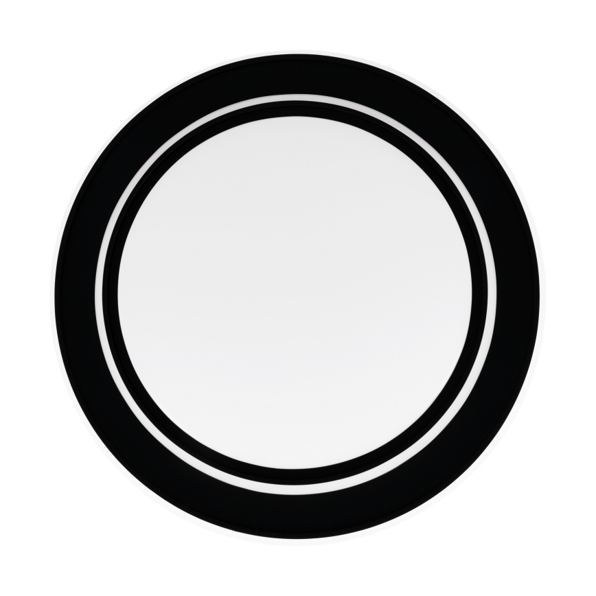 Eglo - LED-kattovalaisin LED/24W/230V, halkaisija 40 cm, musta