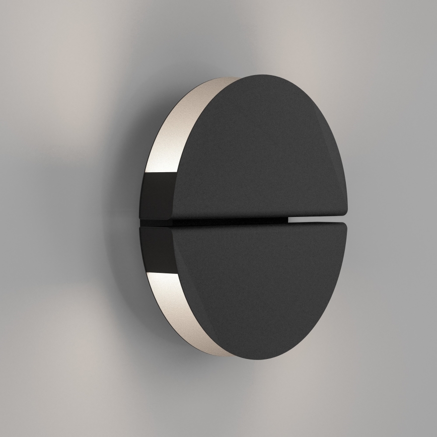 Eglo - LED-ulko-seinävalaisin LED/4,5W/230V 2700/4000/6500K IP44 musta