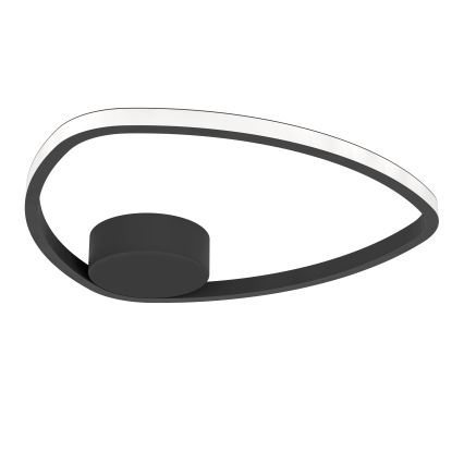 Eglo - LED kattovalaisin LED/9,7W/230V 2700/4000/6500K halkaisija 37,5 cm musta